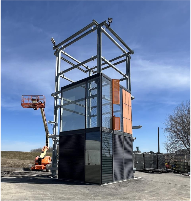 building a scaled tower model